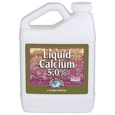 Down to earth liquid calcium 5% 1 qt