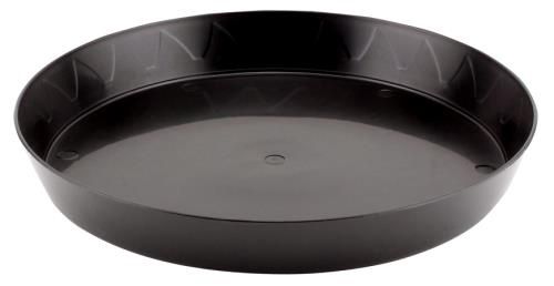 Heavy Duty Black Saucer - 10 in