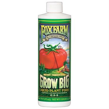 FoxFarm Grow Big; Liquid Concentrate, 1 pt