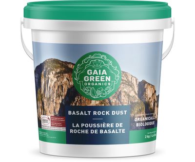 Gaia Green Basalt Rock Dust, 2 kg U.S. (NA02)