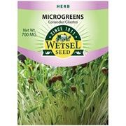 Wetsel Seed  Microgreens Cilantro Coriander Seed - 700mg Packet