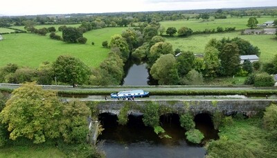 Barge & Dine for 2. ( 1 hour Cruise) Leinster Aqueduct
