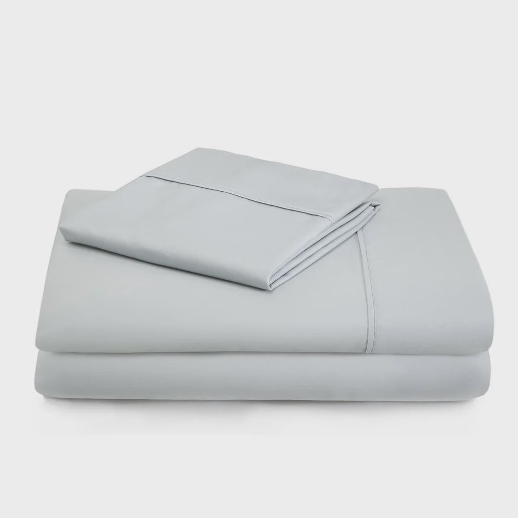 Malouf 600TC Cotton Blend Sheet Set, Colour: Ash, Size: Queen