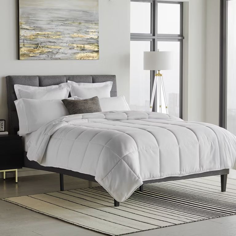 Malouf Down-Alternative Microfiber Comforter