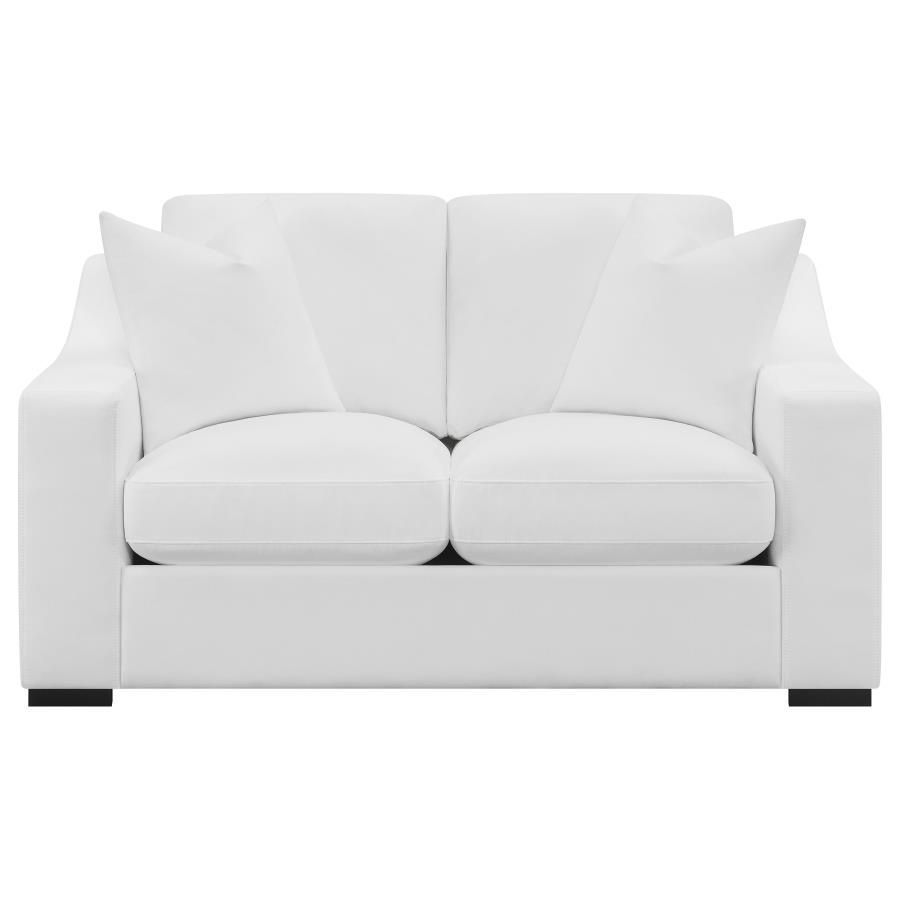 Ashlyn Loveseat, White