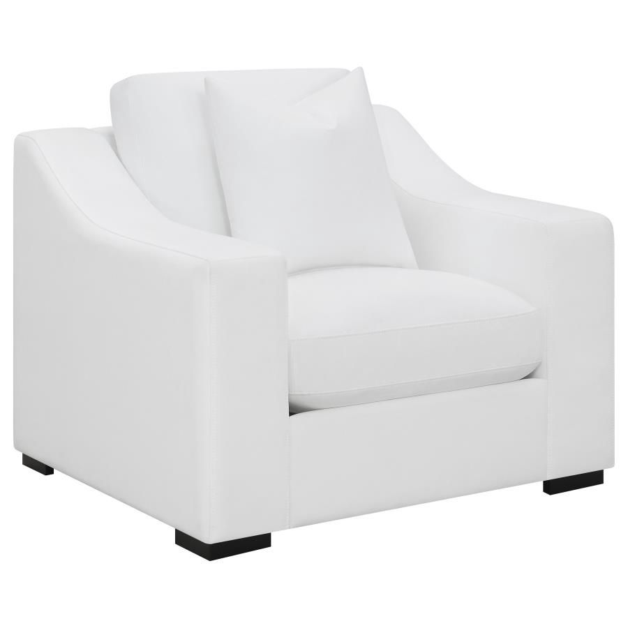Ashlyn Accent Chair, White