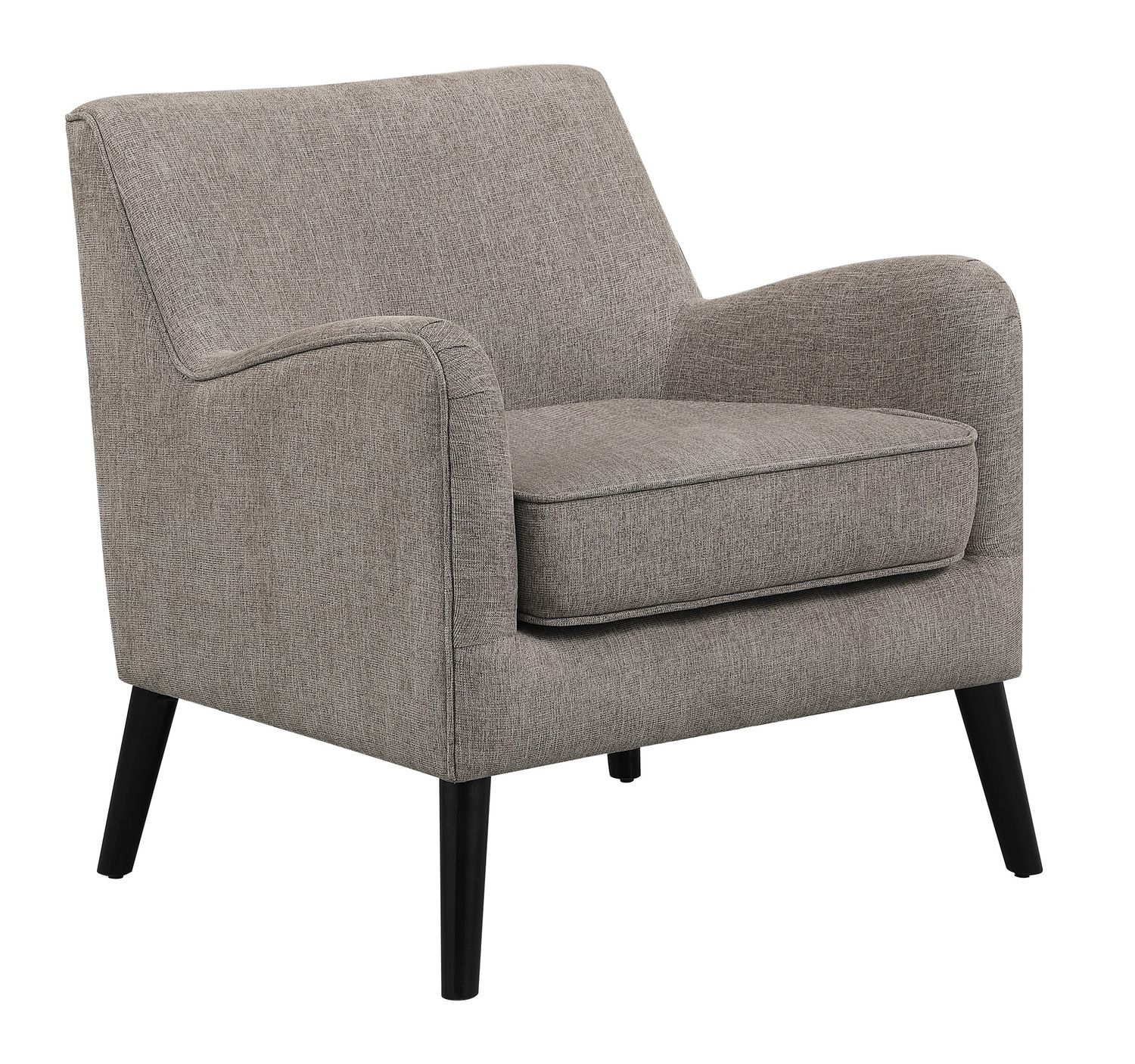 Charlie English Arm Accent Chair, Colour: Cocoa Brown