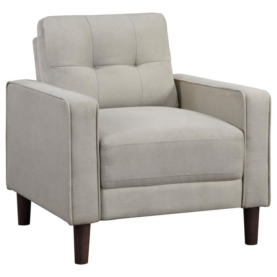 Bowen Tufted Accent Chair, Colour: Beige