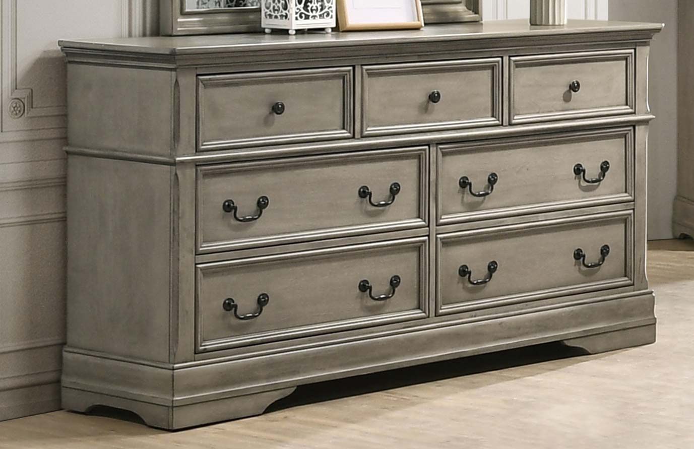Manchester 7-Drawer Dresser Wheat Brown