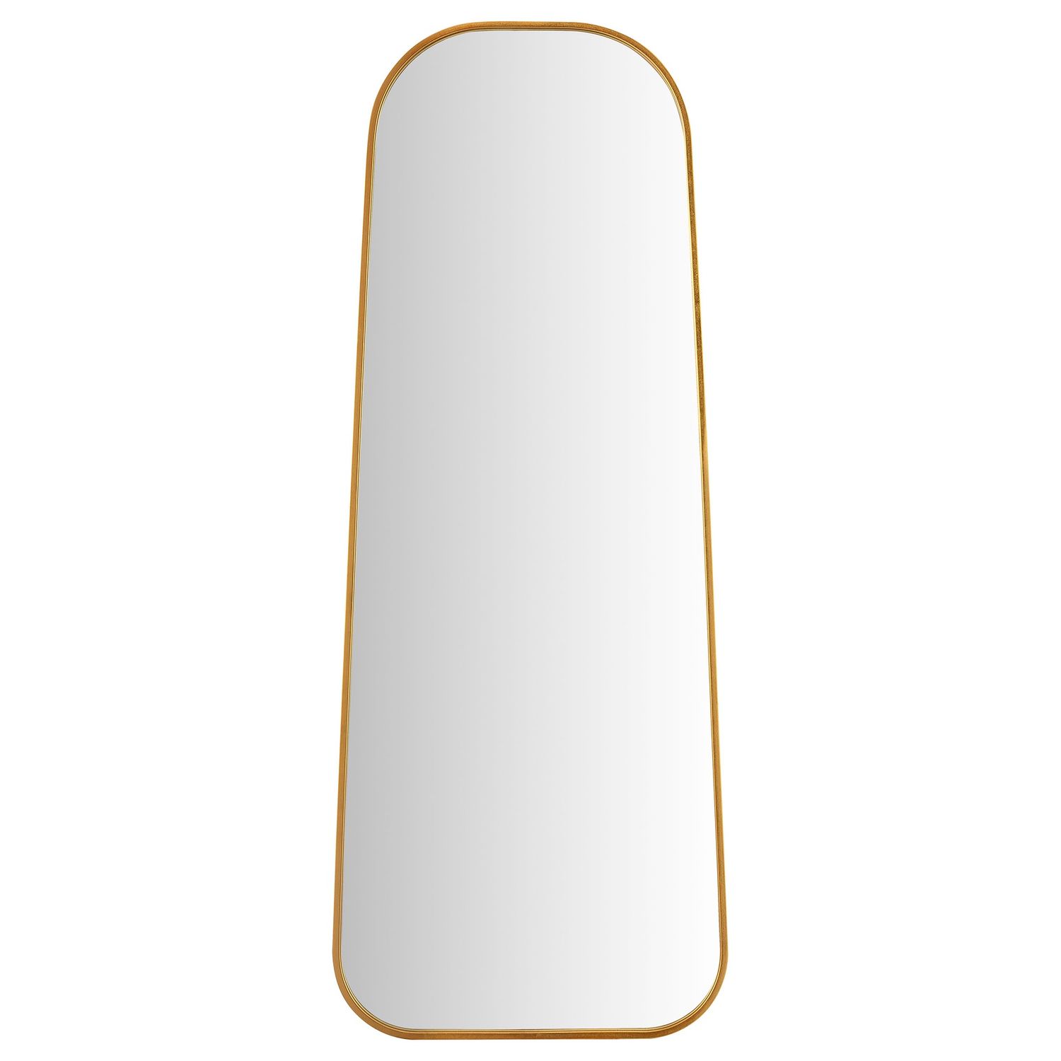 Simeon 20 X 52 Inch Full Length Floor Mirror Antique Gold