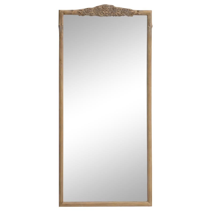 Sylvie 30x65 Inch French Provincial Floor Mirror