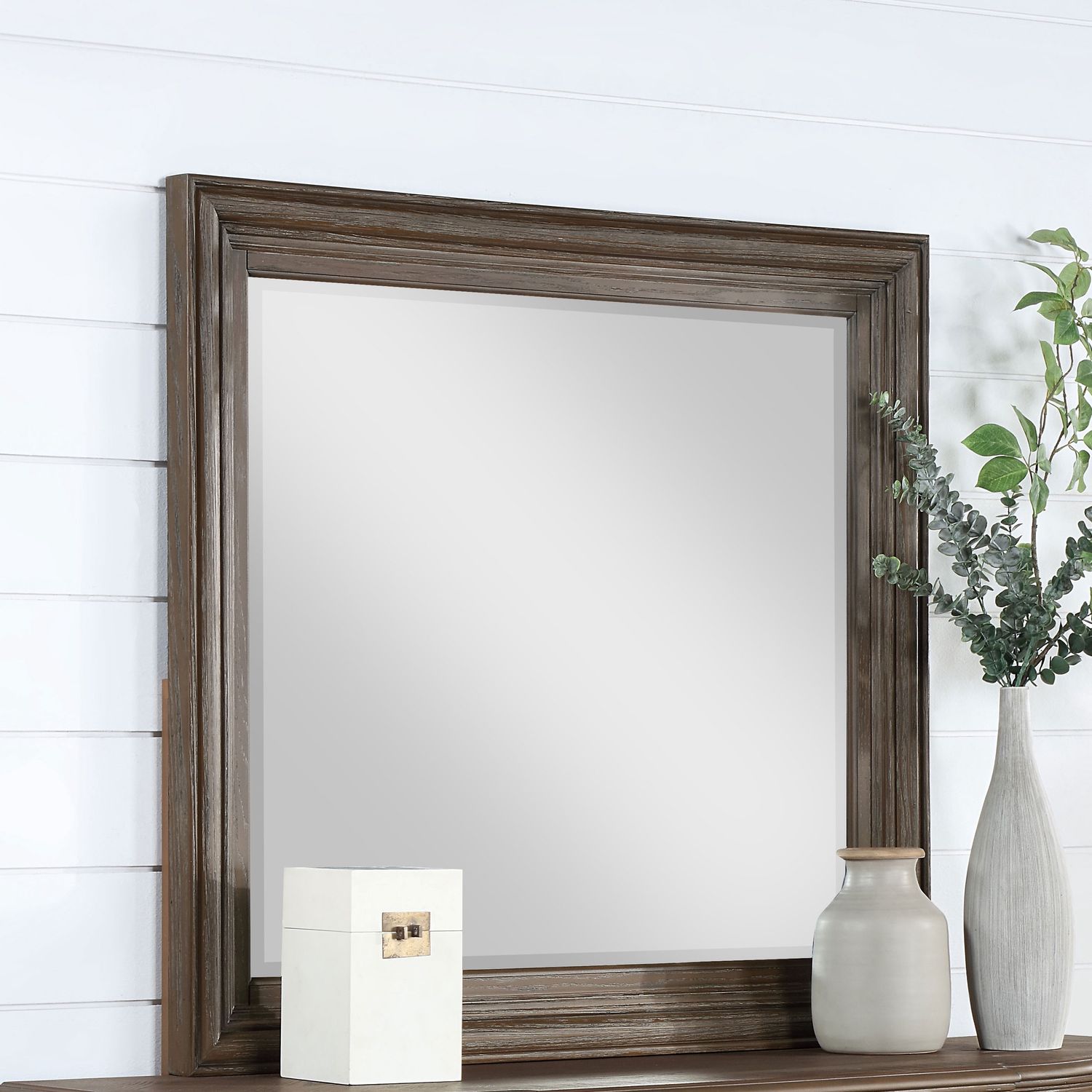 Emmett Dresser Mirror Walnut