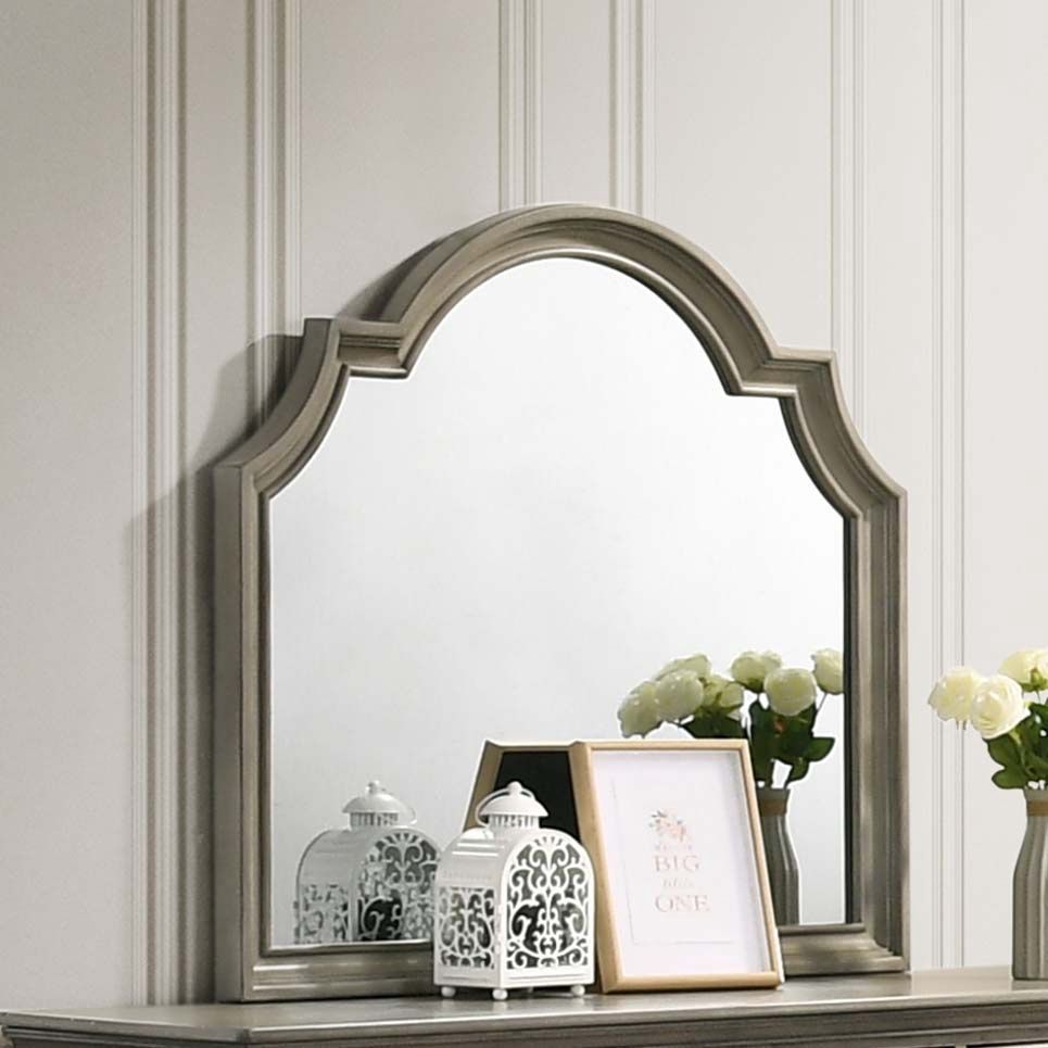 Manchester Dresser Mirror Wheat Brown