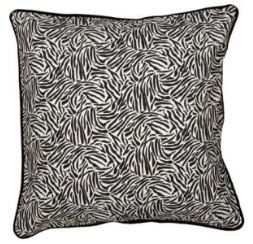 Rizzy Home Decorative Pillow, Black and White Pattern