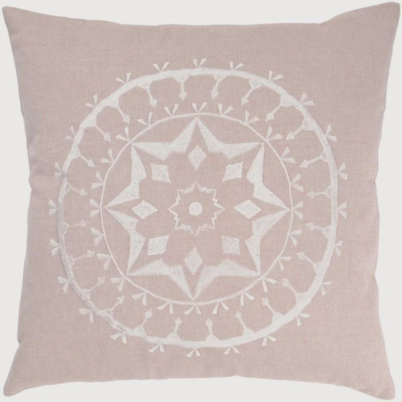 Rizzy Home Decorative Pillow, Flax