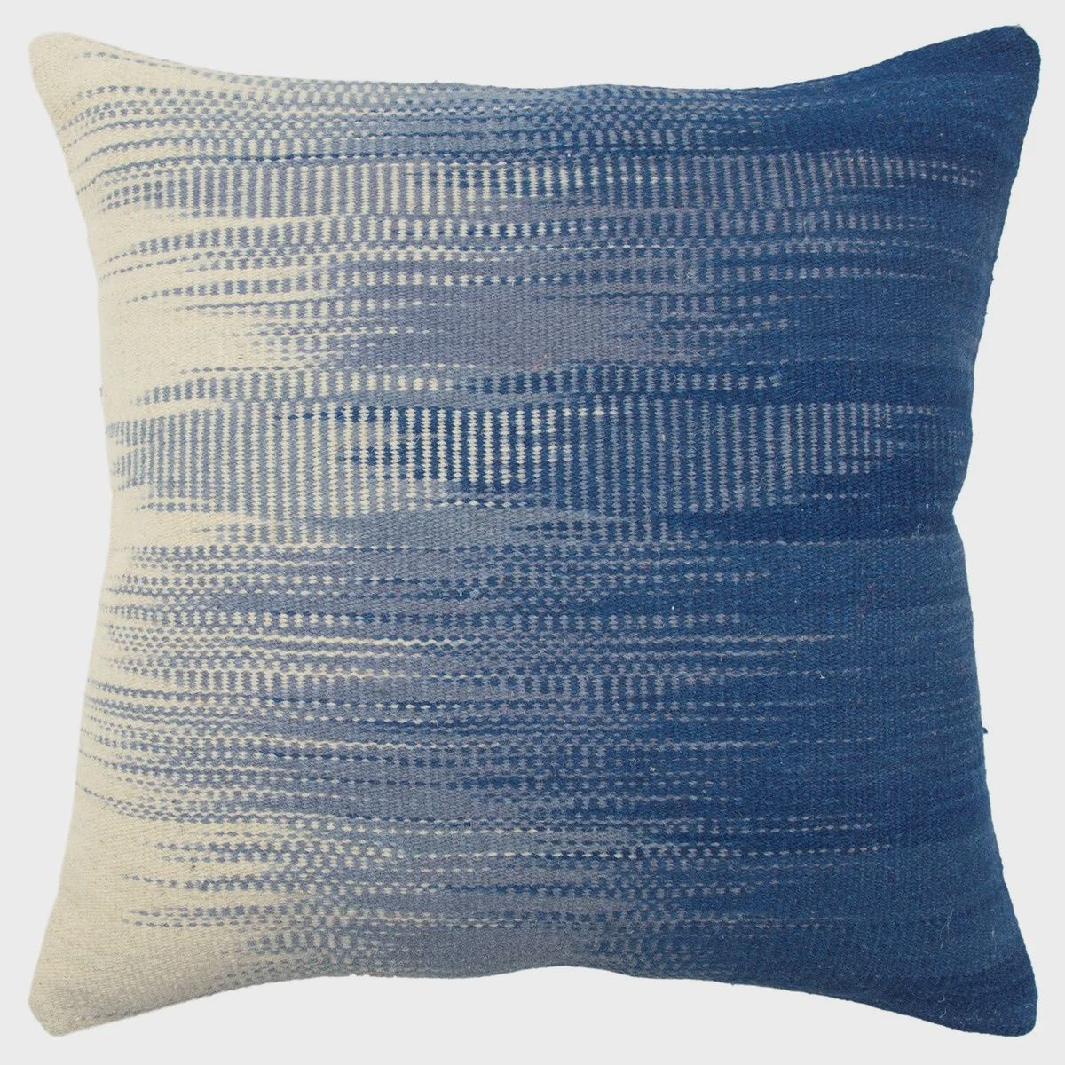 Rizzy Home Decorative Pillow, Blue Ombre