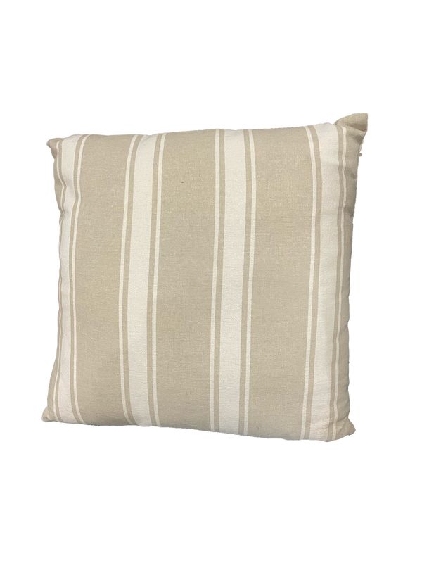 Rizzy Home Decorative Pillow, Beige Stripe