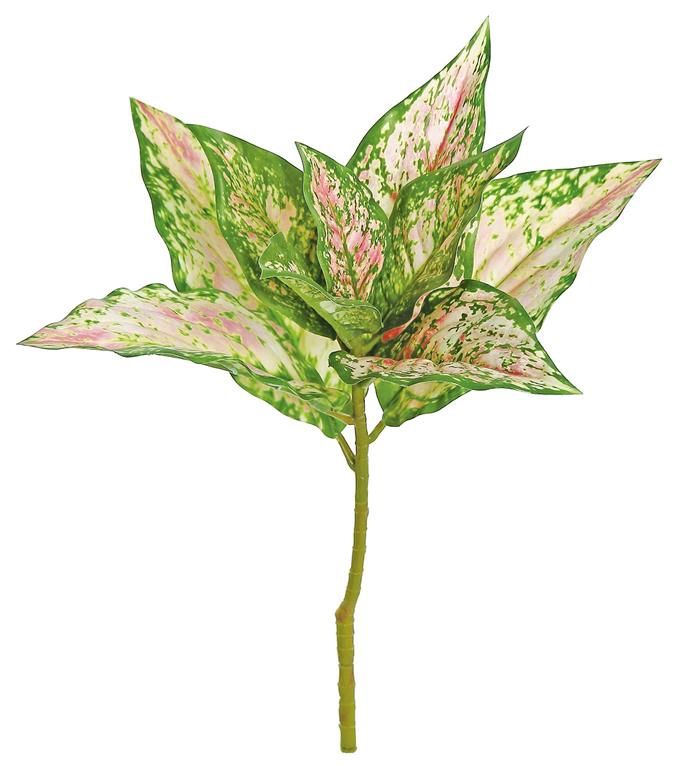 Evergreen 16&quot; Plant, Pink &amp; Green