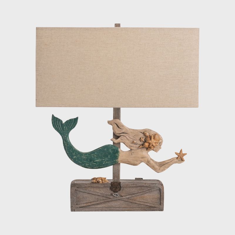 Mermaid Treasure Table Lamp