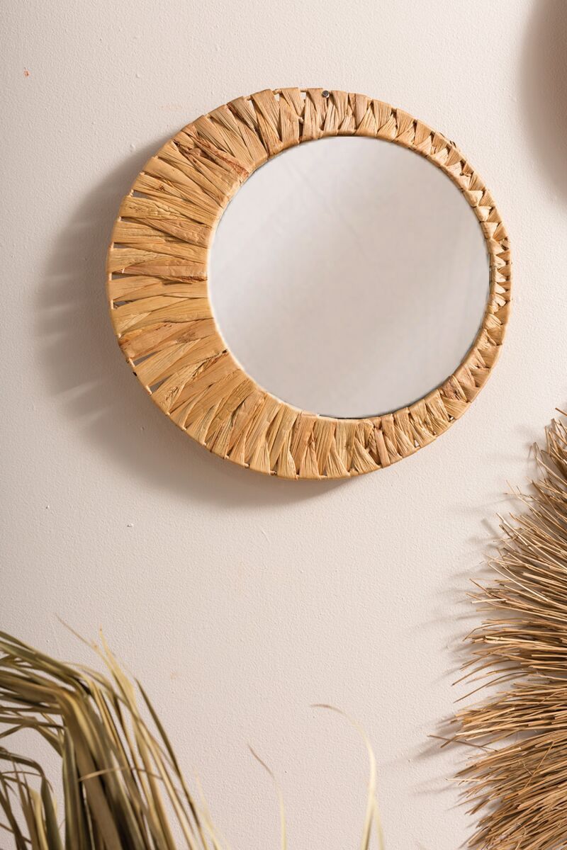 Cresent Mirror 16.25&quot;