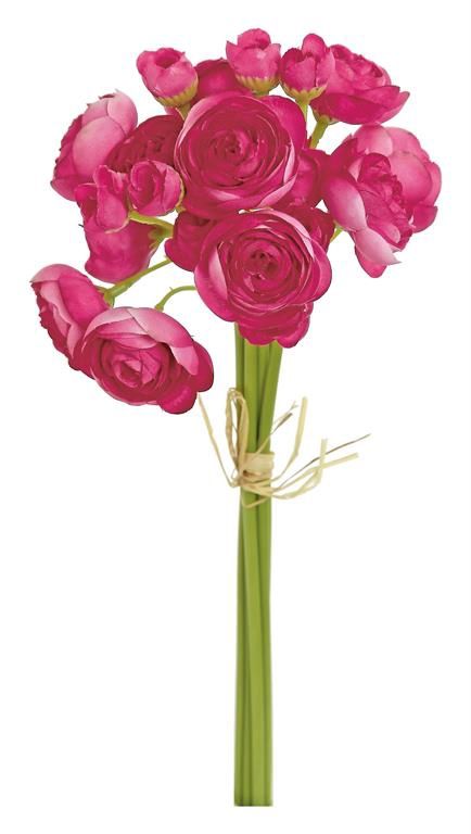Ranunculus Bloom Bundle, Hot Pink