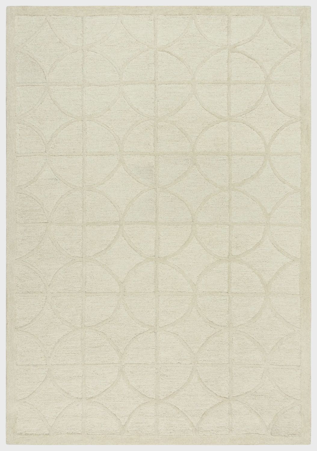 RUG 038255-00 / IVORY-5&#39; X 7&#39;