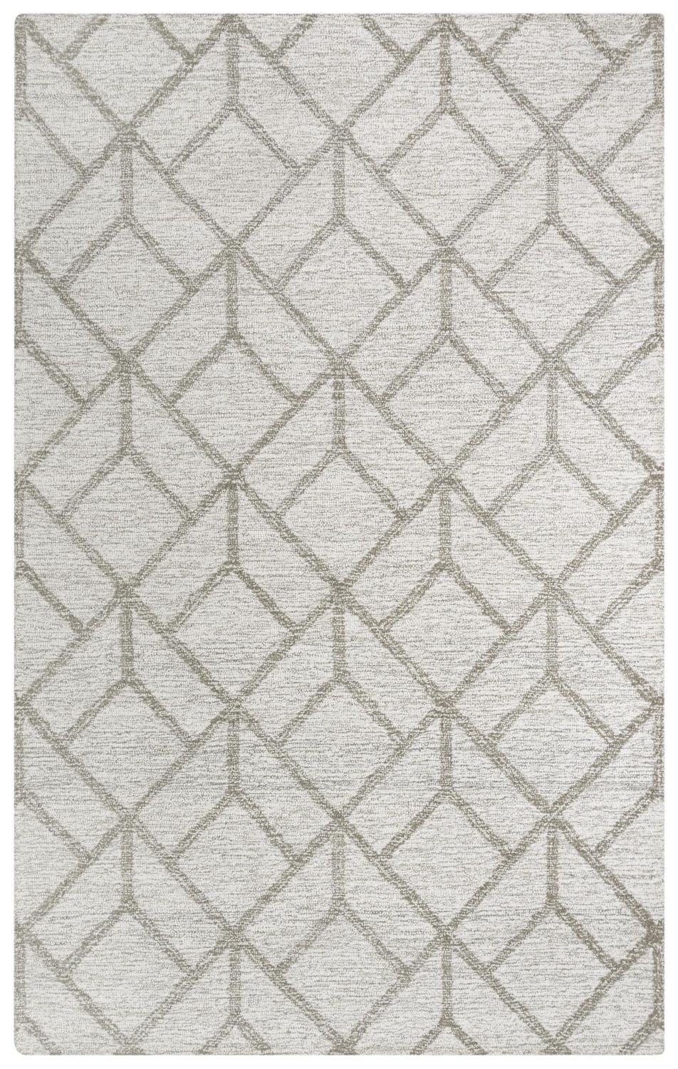 Avondale Rug 7&#39;9x9&#39;9, Ivory &amp; Grey Pattern