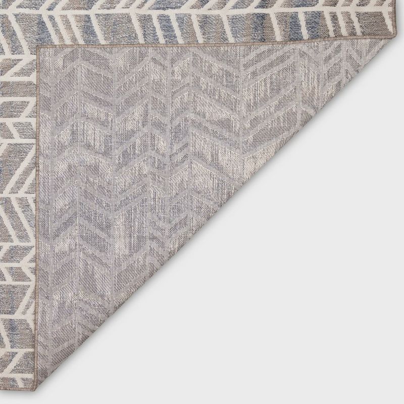 Cove Chevron Indoor/Outdoor 3x5' Rug Multi