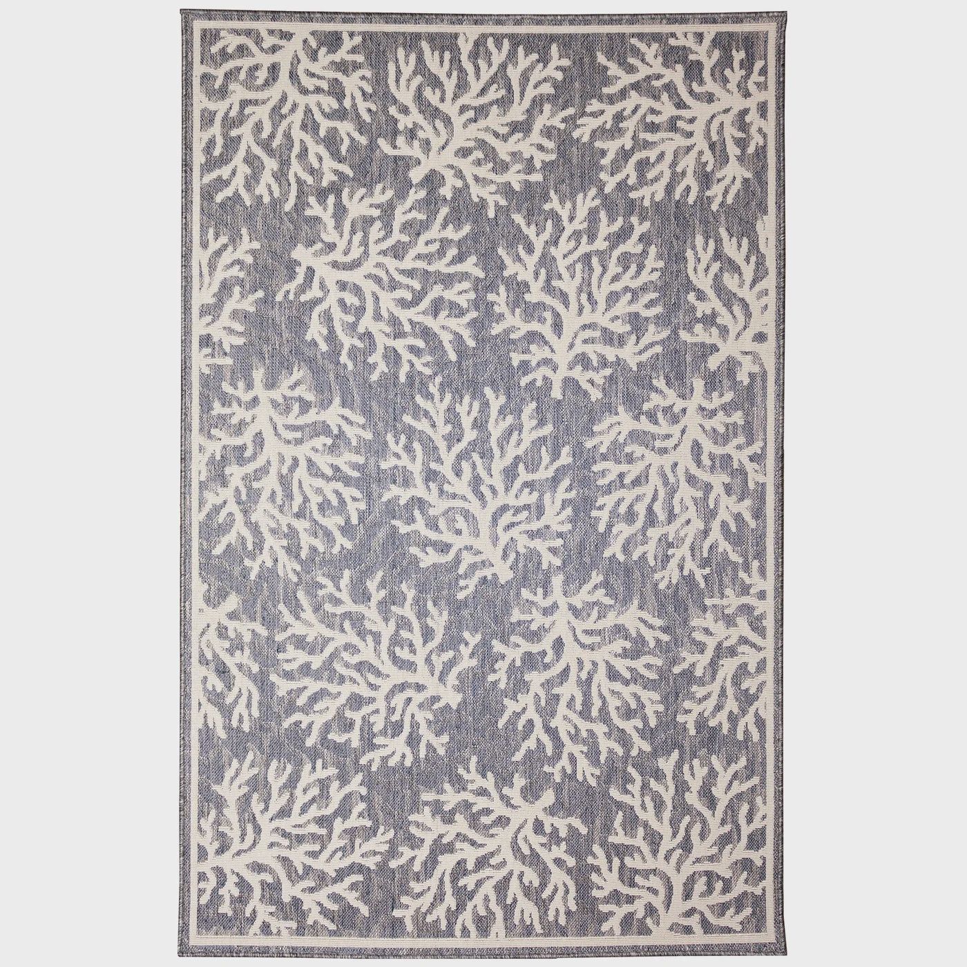 Cove Coral Indoor/Outdoor Rug Blue