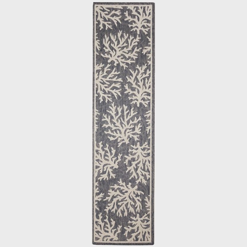 Cove Coral Indoor/Outdoor Rug Blue