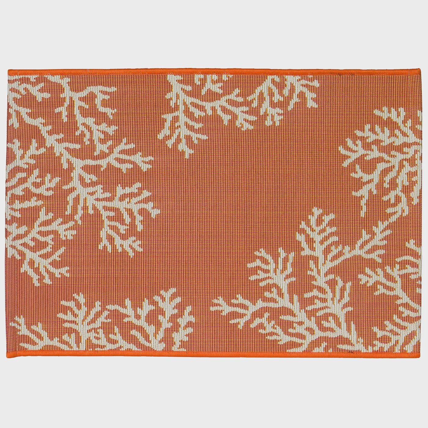 Esencia Coral Edge Indoor/Outdoor Mat Sunset