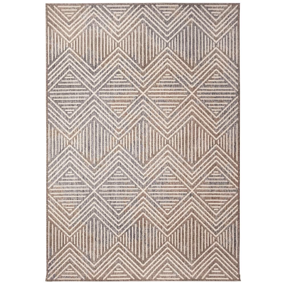 Cove Diamond Pattern 3x5&#39; Indoor/Outdoor Rug
