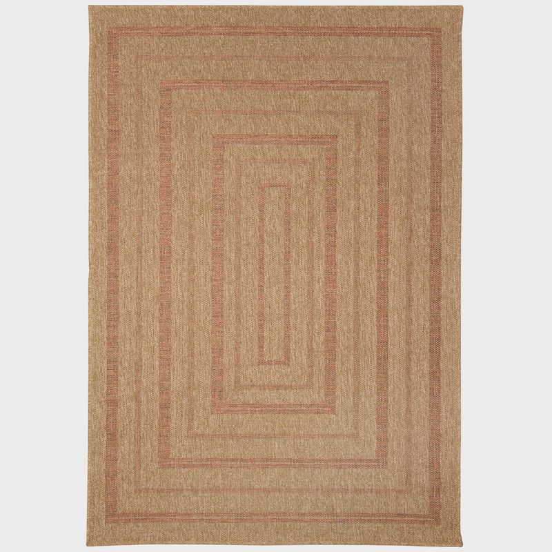Sahara Multi Border Indoor/Outdoor Rug