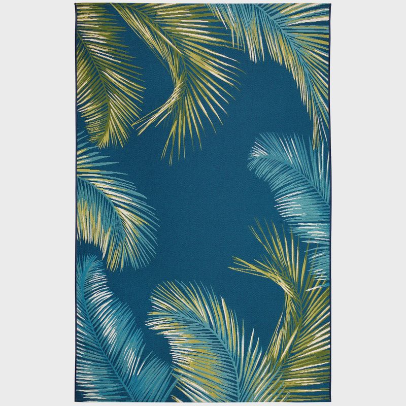 Marina Palm Border Indoor/Outdoor Rug
