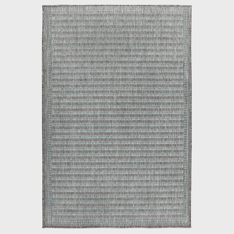 Malibu Simple Border Indoor/Outdoor Rug