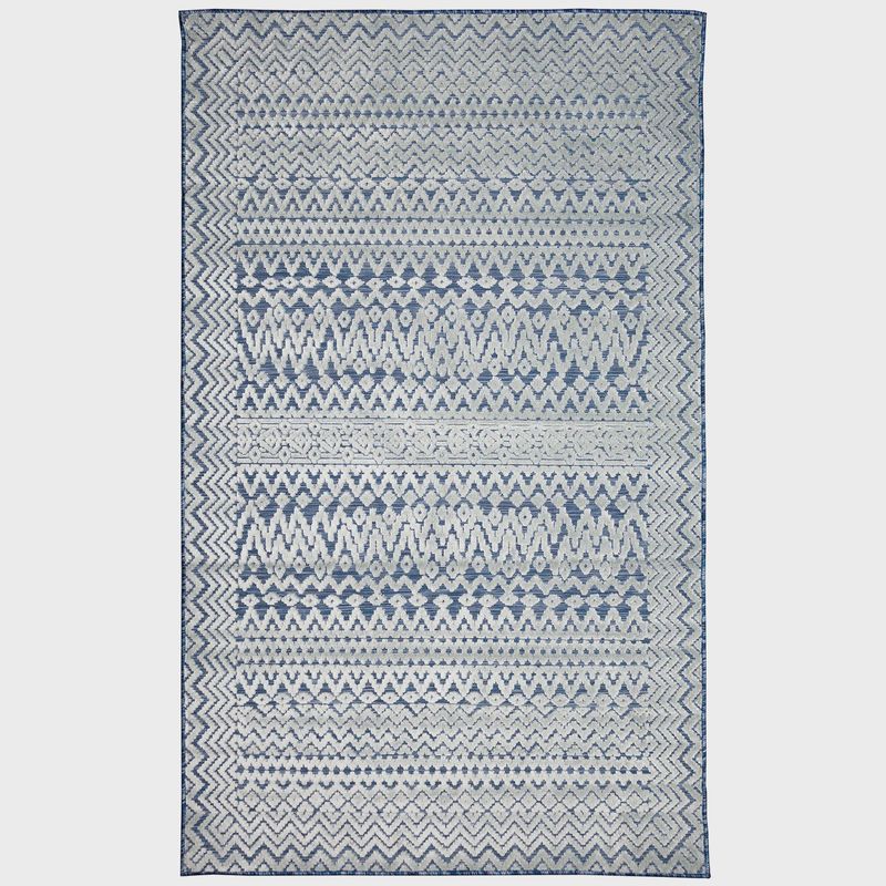 Canyon Tribal Stripe Indoor/Outdoor Rug