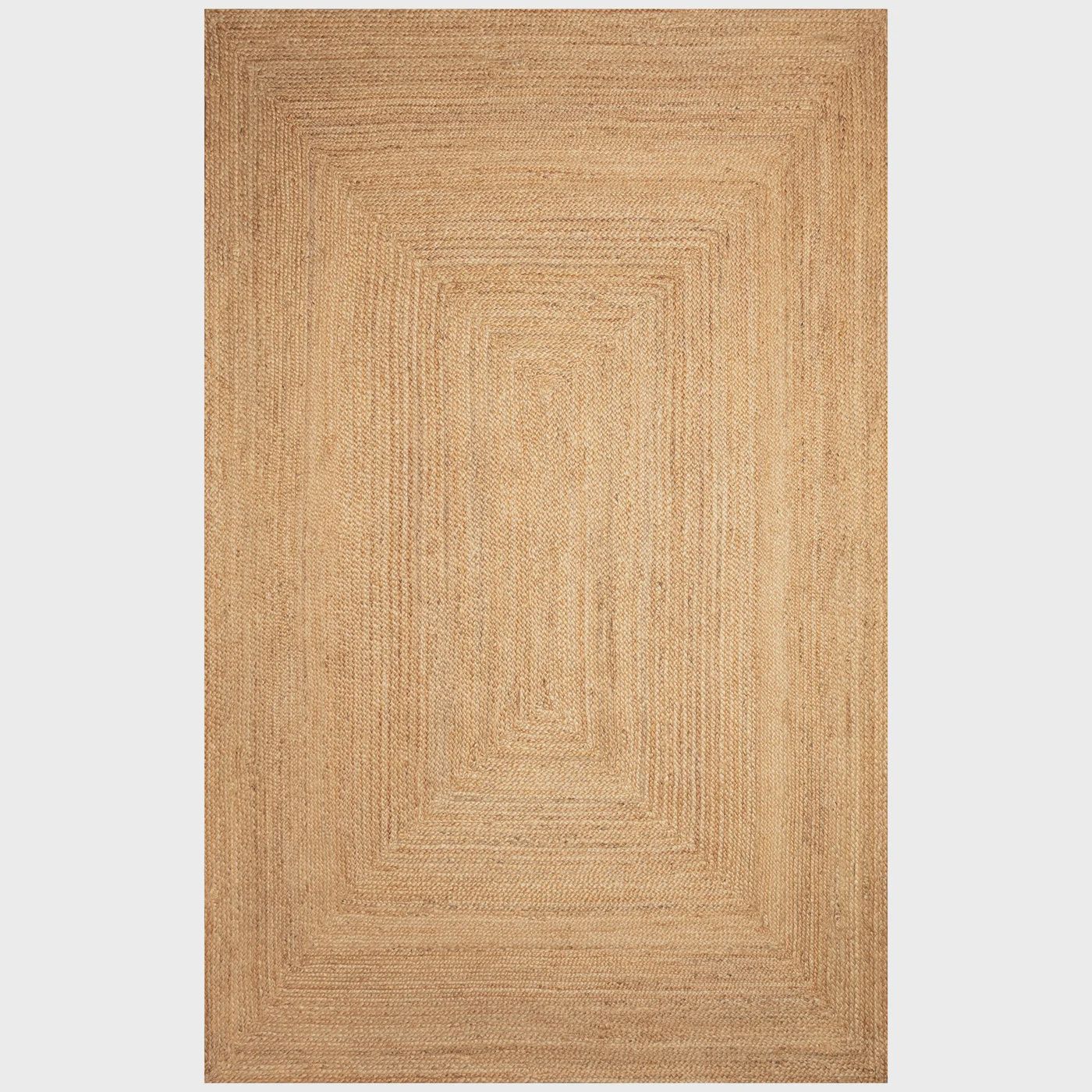 Tulum Plain Indoor Area Rug Natural