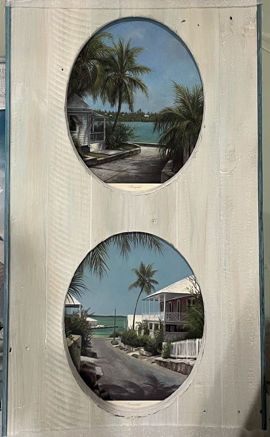 Oval Dockwood frame &quot;Bayside&quot;, Veranda&quot; Tripp Harrison