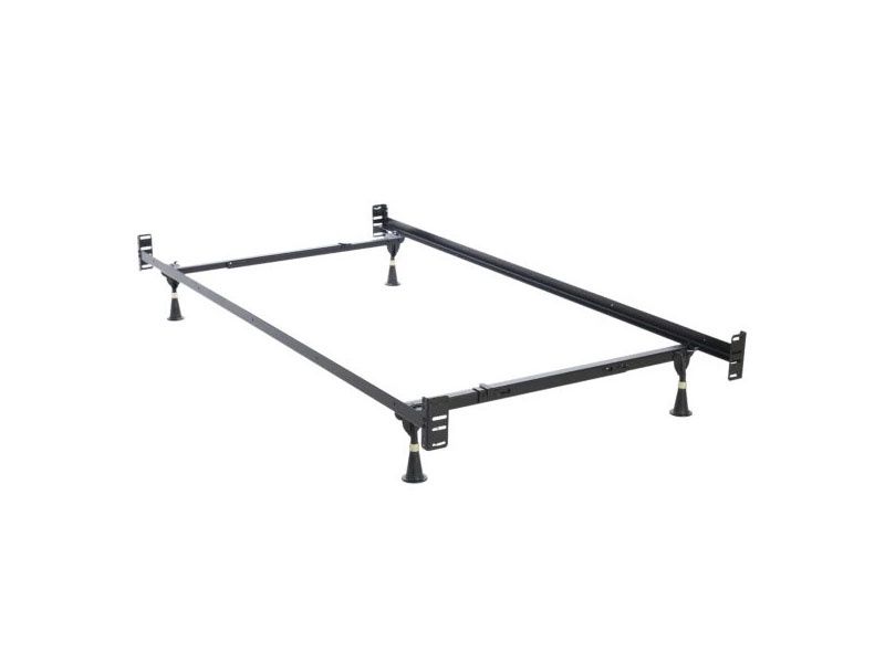 Basic Metal Frame, Size: Twin/Full, Type: With Headboard/Footboard plates