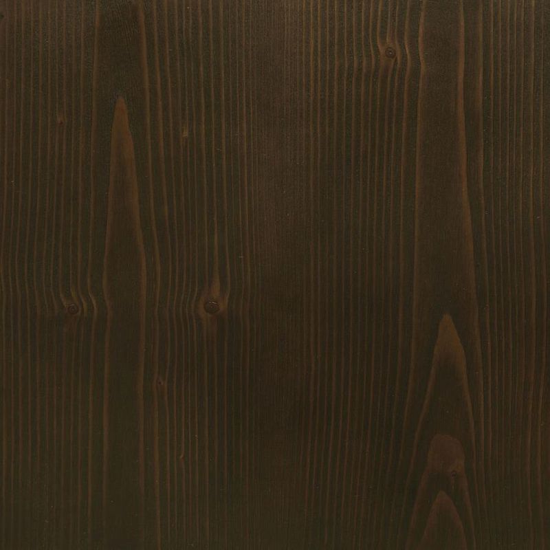 Walden Rectangular Wood Side End Table Coffee Brown
