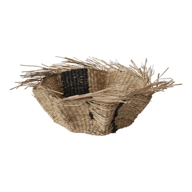 Hague Basket, Stripe 13.75"x5.25"