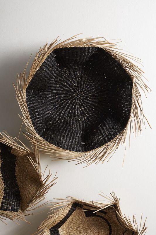 Hague Basket Solid Black 17.5"x5"