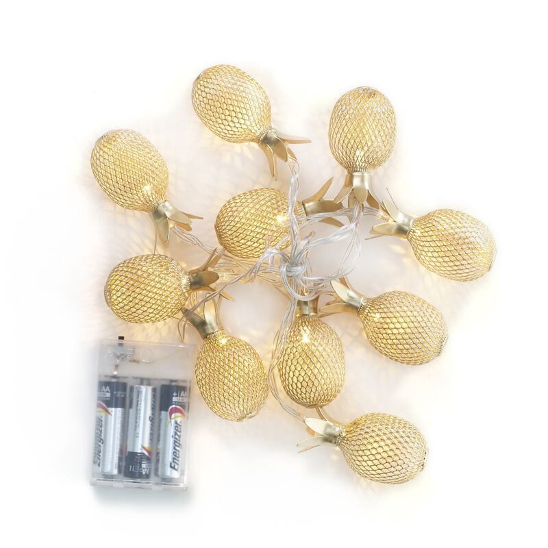 DeLite LED String Lights 6ft Pineapple