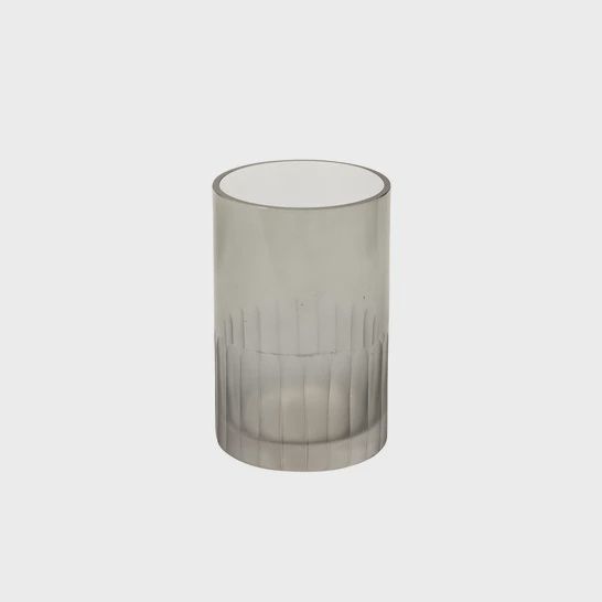 Smoky Quartz Vase, Size: 3.75&quot; x 6&quot;