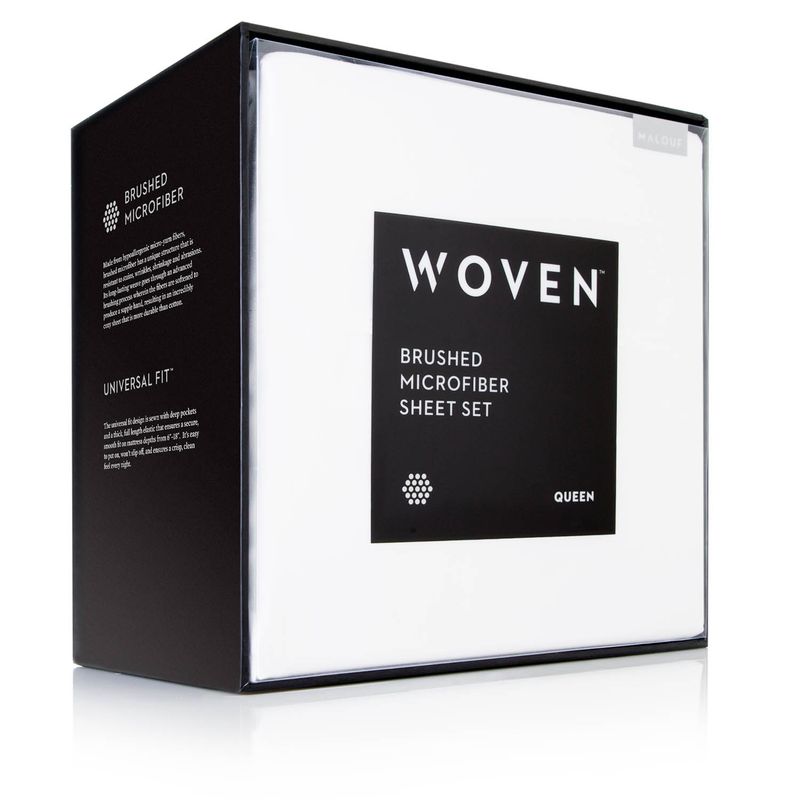 Malouf Brushed Microfiber Sheet Set