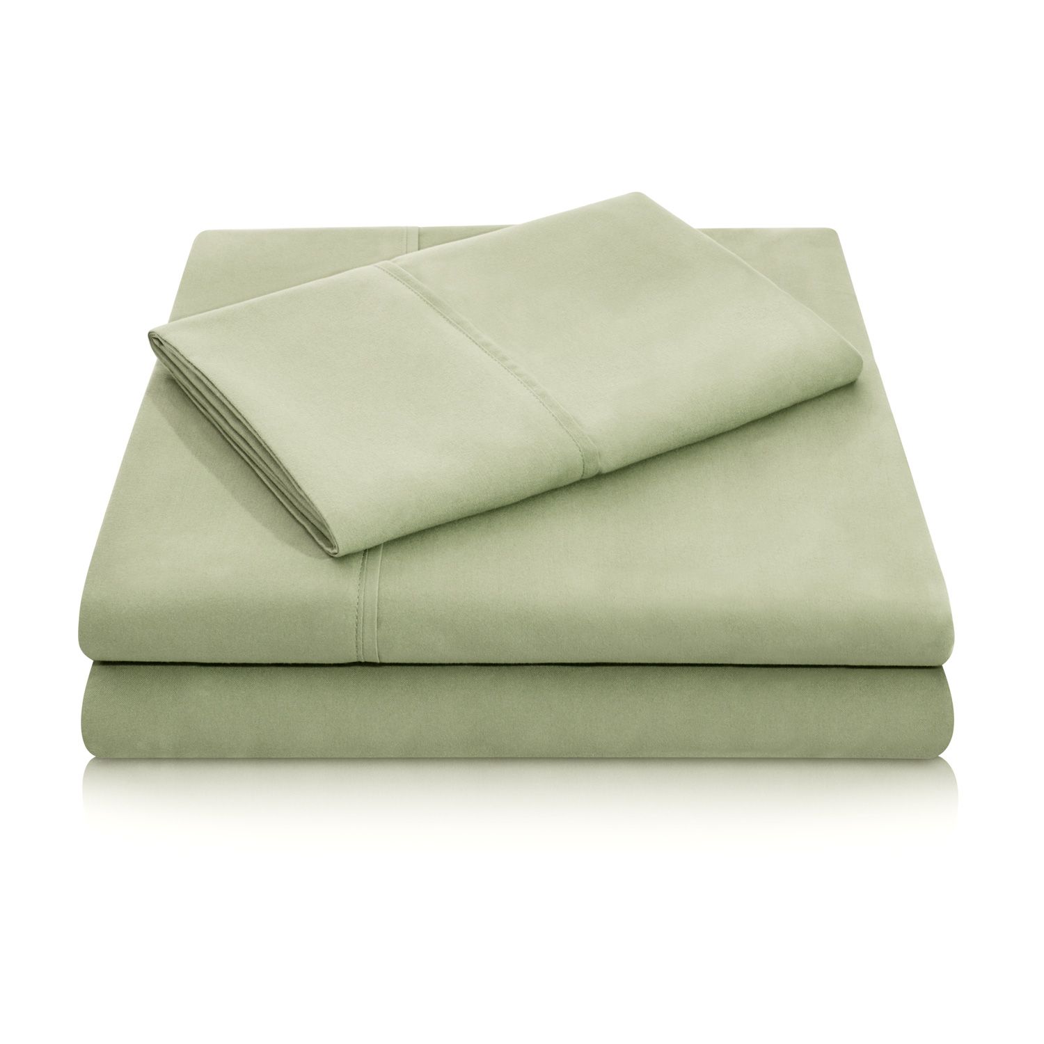 Malouf Brushed Microfiber Sheet Set, Colour: Fern, Size: Full
