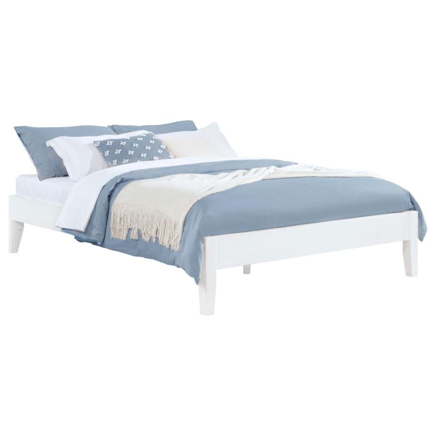 Hounslow Full Platform Bed White