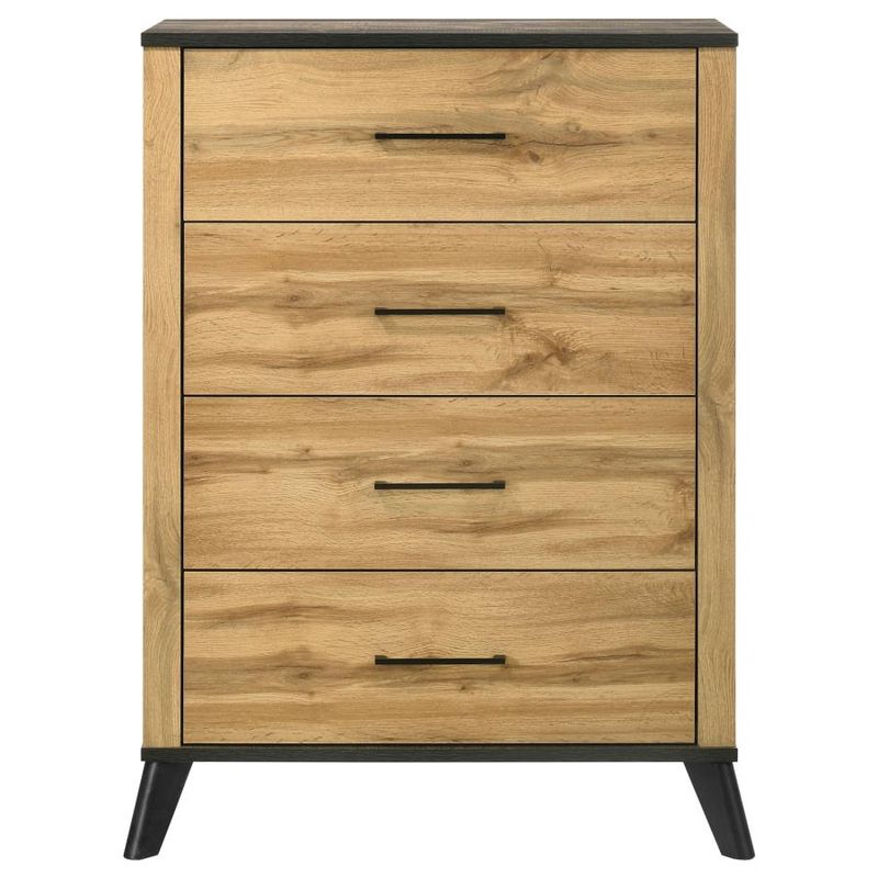 Kaywood 4 Drawer Chest, Natural Pine