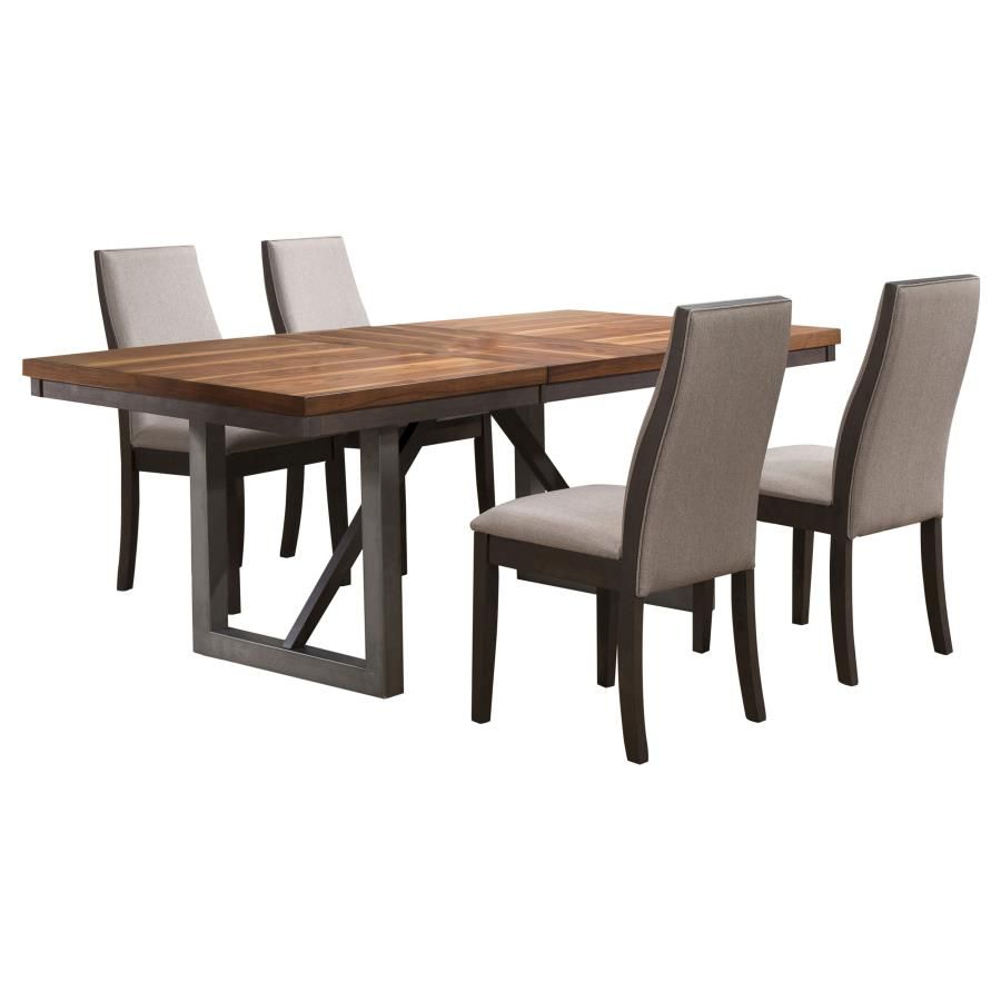 Spring Creek 5pc Dining Set, Taupe
