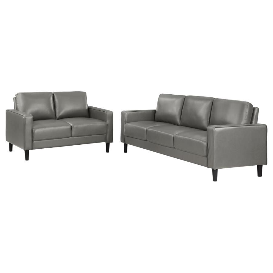 Ruth 2-piece Sofa Set Grey